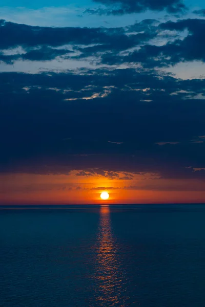 Puesta Sol Mar Negro Mayo — Foto de Stock