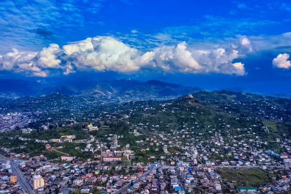 Batumi Georgien Mai 2021 Schöne Wolken Über Der Stadt — Stockfoto