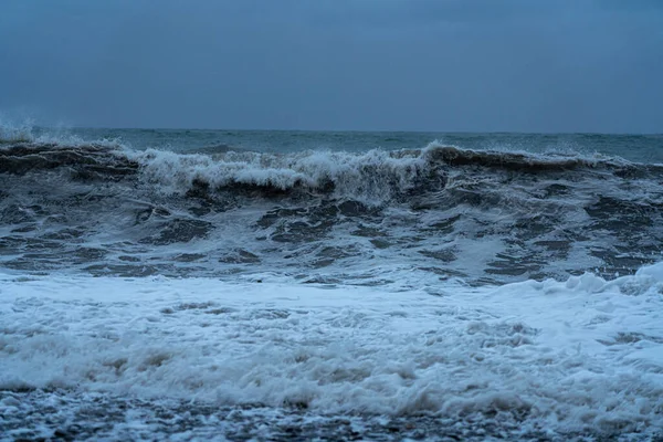 Tempestade Mar Negro Batumi Maio 2021 — Fotografia de Stock