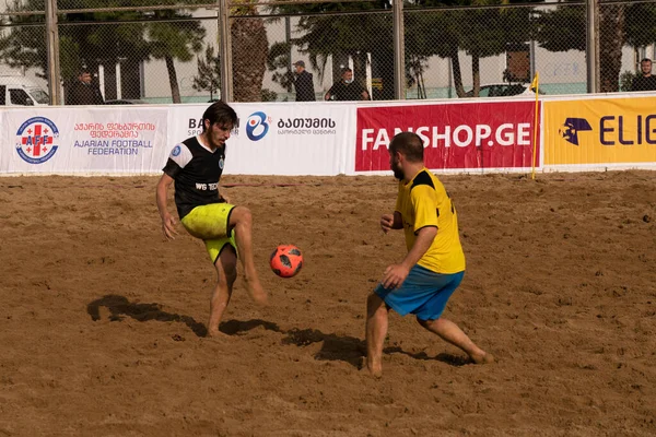 Batumi Georgien Mai 2021 Beachsoccer Stadion — Stockfoto