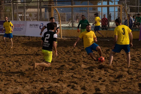 Batumi Georgien Mai 2021 Beachsoccer Stadion — Stockfoto