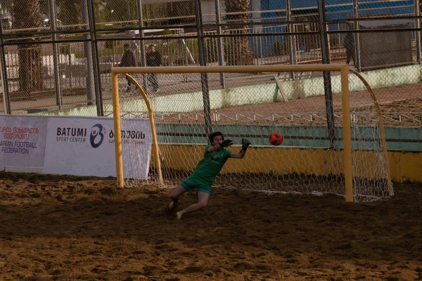 Batumi Georgien Mai 2021 Beachsoccer Stadion — Stockfoto