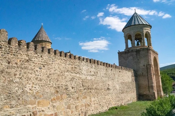 Georgian Church Walls Fortress — Stock Fotó