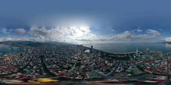 360 Панорама Гарний Вид Бульвар Дрона — стокове фото