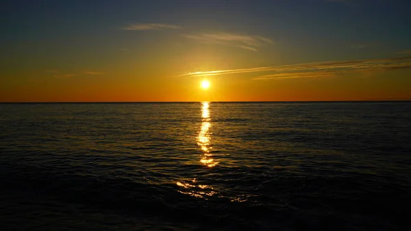 Sunset Black Sea June — Stock Photo, Image