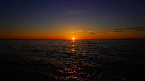 Sunset Black Sea June — Stock Photo, Image