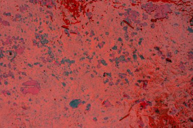 Soyut bir arkaplan olarak kırmızı kaldırım