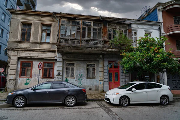 Batumi Georgië Juni 2021 Abashidze Straat — Stockfoto