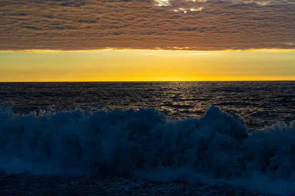 Pôr Sol Cidade Batumi Junho Adjara Geórgia — Fotografia de Stock