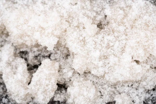 Абстрактный Фон Виде Снега Асфальте — стоковое фото