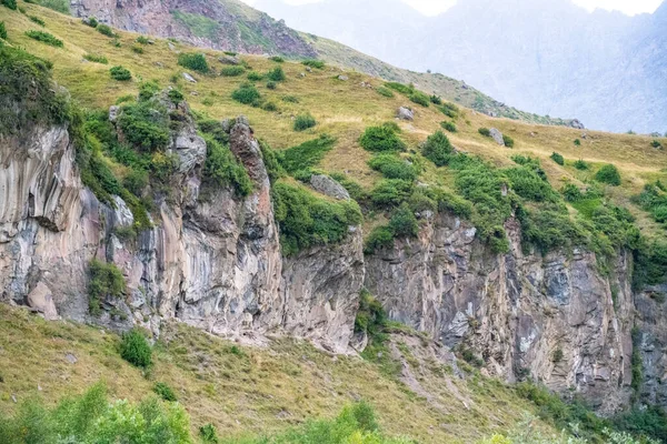 Rochers Gris Dans Vert — Photo