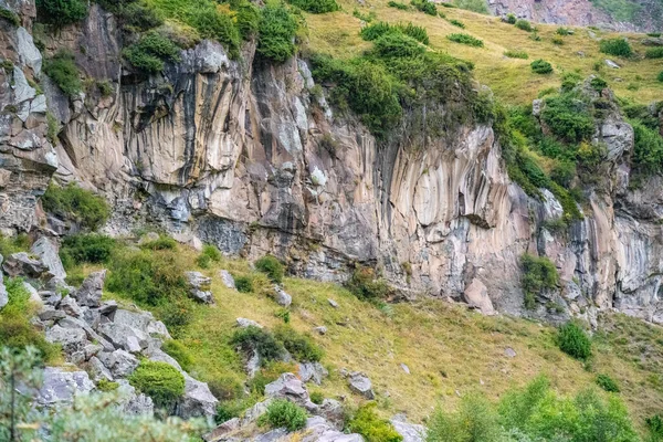 Серые Камни Зелени — стоковое фото