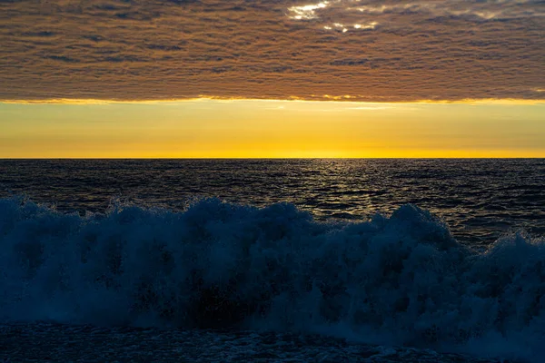 Sonnenuntergang Der Stadt Batumi Juni Adschara Georgien — Stockfoto