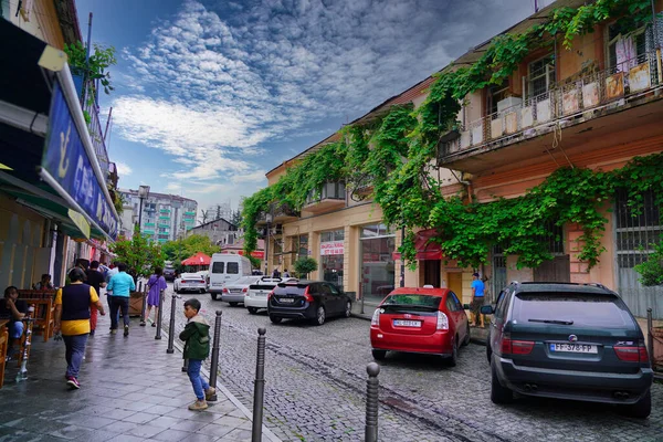 Batumi Georgien Juni 2021 Gata Gamla Stan — Stockfoto