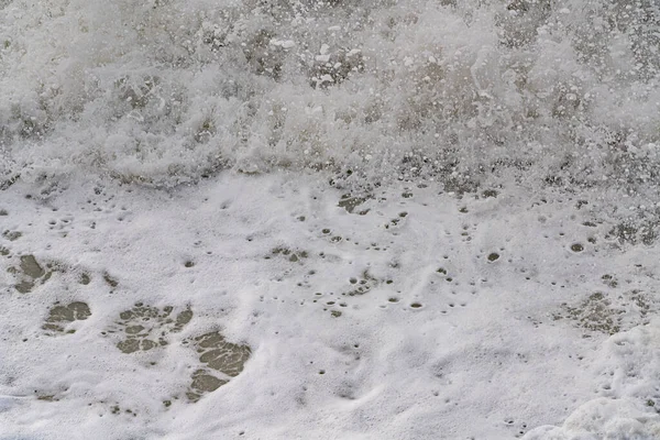 Getextureerde Achtergrond Vorm Van Zeeschuim Water — Stockfoto