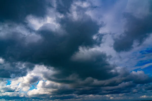 Batumi Geórgia Março 2021 Nuvens Sobre Cidade Durante Uma Tempestade — Fotografia de Stock
