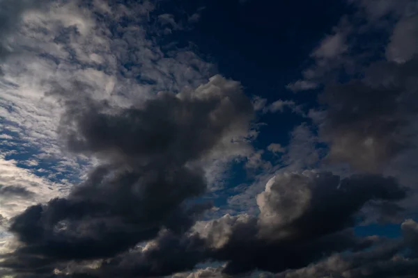 Batumi Georgia Marzo 2021 Nubes Sobre Ciudad Durante Una Tormenta — Foto de Stock