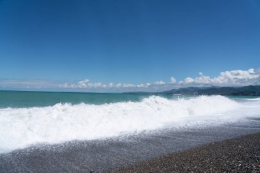 Batumi 'deki Karadeniz kıyısı