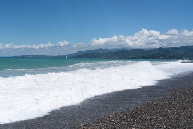 Batumi 'deki Karadeniz kıyısı