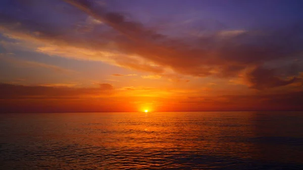 Sonnenuntergang Schwarzen Meer Mai — Stockfoto