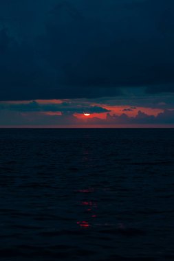 Günbatımı Batumi, Adjara, Georgia 'da