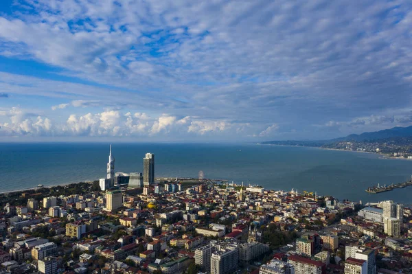 Batumi Georgia Julio 2021 Vista Ciudad Desde Dron — Foto de Stock