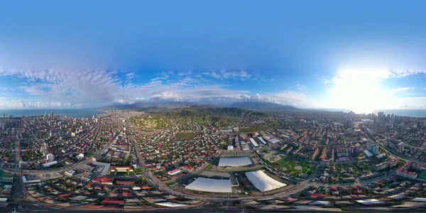 바투미 조지아 2021 으로부터의 파노라마 360 — 스톡 사진