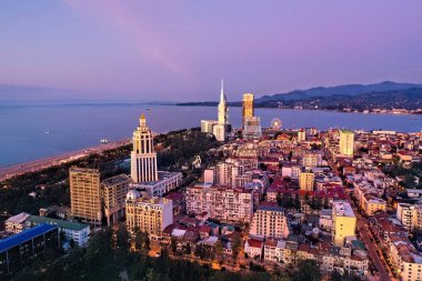 Batumi, Georgia - 28 Nisan 2021 Sheraton Batumi Oteli