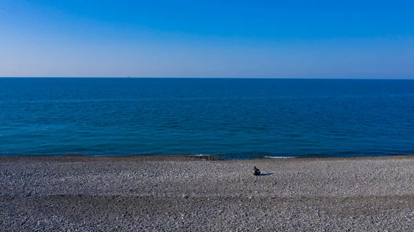 Vista Costa Cidade Batumi Adjara Geórgia — Fotografia de Stock