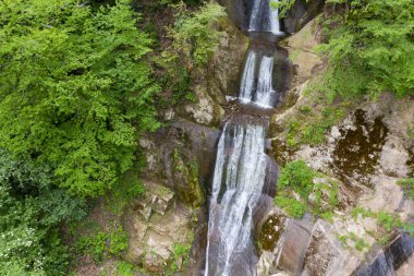 Machakhela Gorge, bir İHA 'dan, Adjara, Georgia