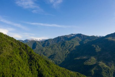 Machakhela Gorge, bir İHA 'dan, Adjara, Georgia