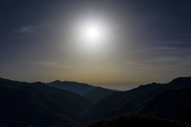 Machakhela Gorge, bir İHA 'dan, Adjara, Georgia