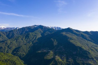 Machakhela Gorge, bir İHA 'dan, Adjara, Georgia