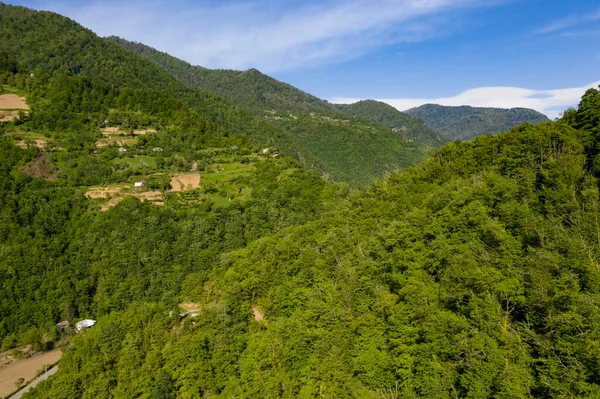 Gorge Machakhela Drone Adjara Géorgie — Photo