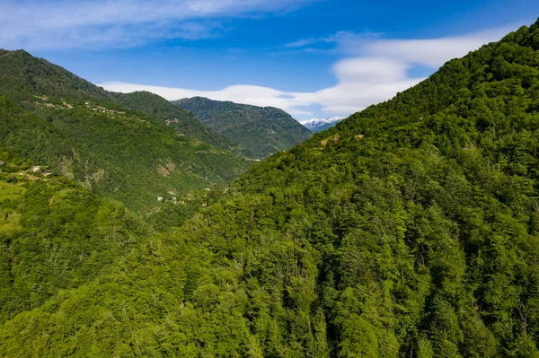 Gorge Machakhela Drone Adjara Géorgie — Photo