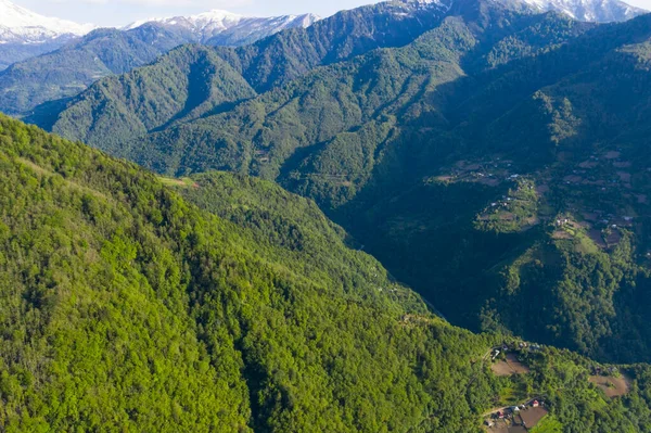 Gorge Machakhela Drone Adjara Géorgie — Photo