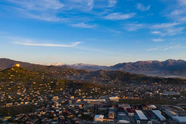 Batumi Georgia Julio 2021 Vista Aérea Ciudad — Foto de Stock