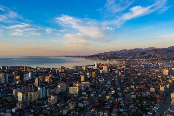 Batumi Gürcistan Temmuz 2021 Şehrin Havadan Görünüşü — Stok fotoğraf
