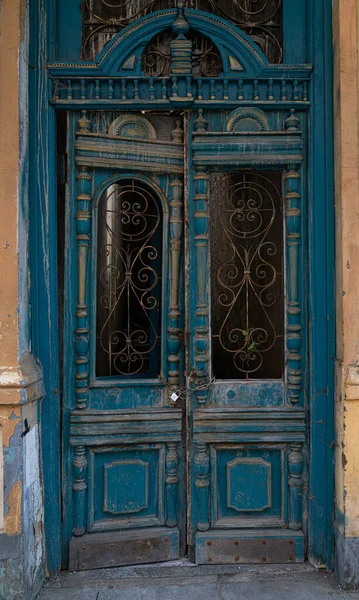 Yüzyılın Eski Ahşap Kapısı — Stok fotoğraf