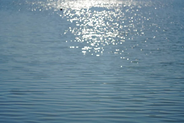 Background Form Water Surface Clear Sunny Weather — Stock Photo, Image