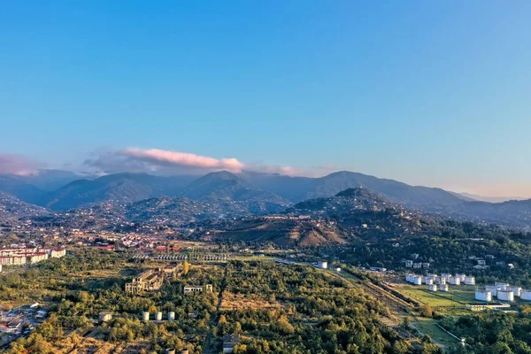 Serbatoi Stoccaggio Olio Drone Serbatoi Stoccaggio Olio — Foto Stock