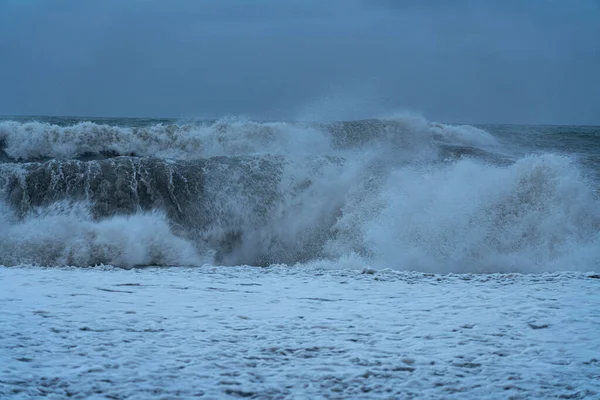 Tormenta Mar Negro Batumi Mayo 2021 —  Fotos de Stock