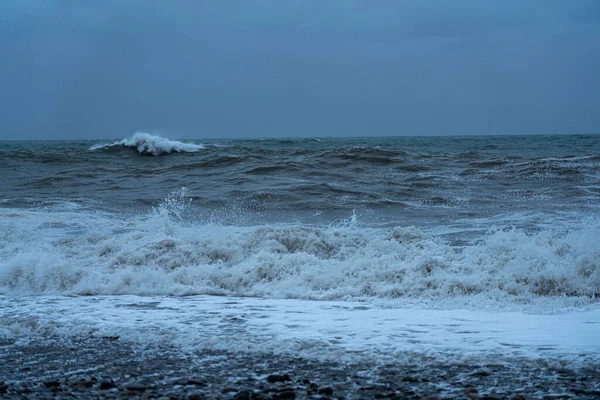 Storm Black Sea Batumi May 2021 — Stock Photo, Image