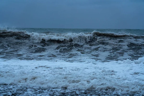 Storm Black Sea Batumi May 2021 — Stock Photo, Image