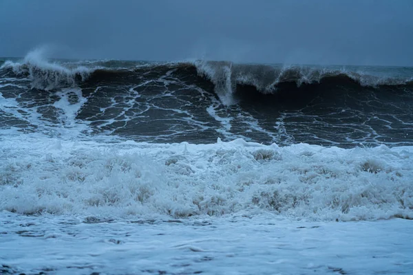 Tempesta Sul Mar Nero Batumi Maggio 2021 — Foto Stock