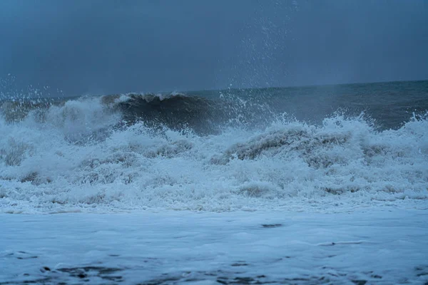 Tormenta Mar Negro Batumi Mayo 2021 —  Fotos de Stock