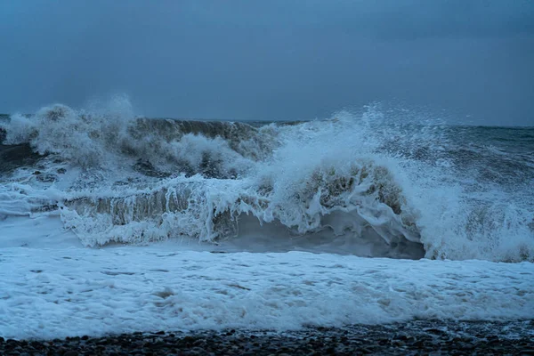 Tempestade Mar Negro Batumi Maio 2021 — Fotografia de Stock