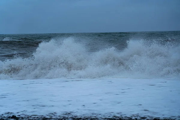 Tempestade Mar Negro Batumi Maio 2021 — Fotografia de Stock