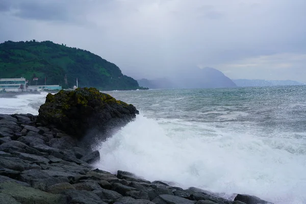 stock image severe storm on the Black Sea