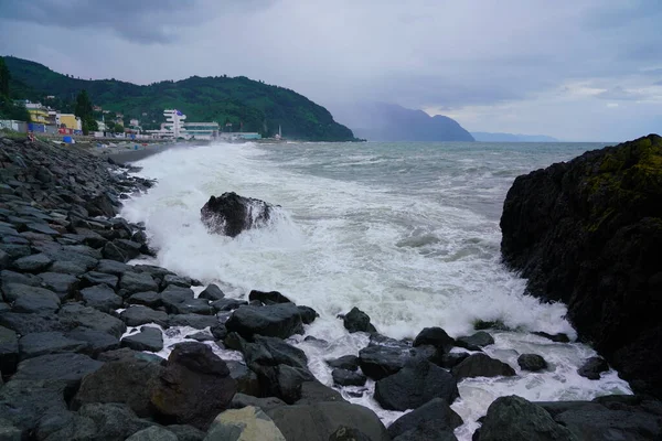 Tempête Violente Sur Mer Noire — Photo